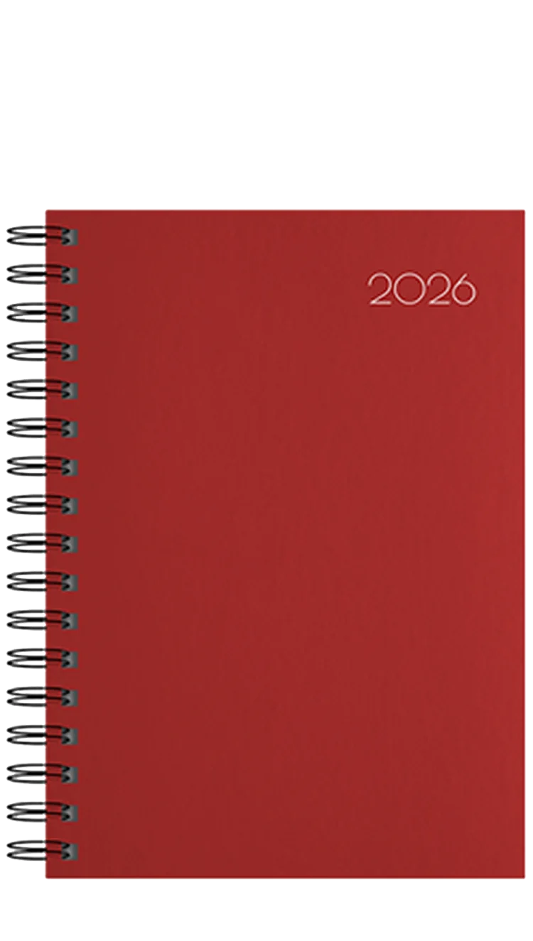 Ημερολόγια με Ημιεύκαμπτο εξώφυλλο και στρογγυλή γωνία